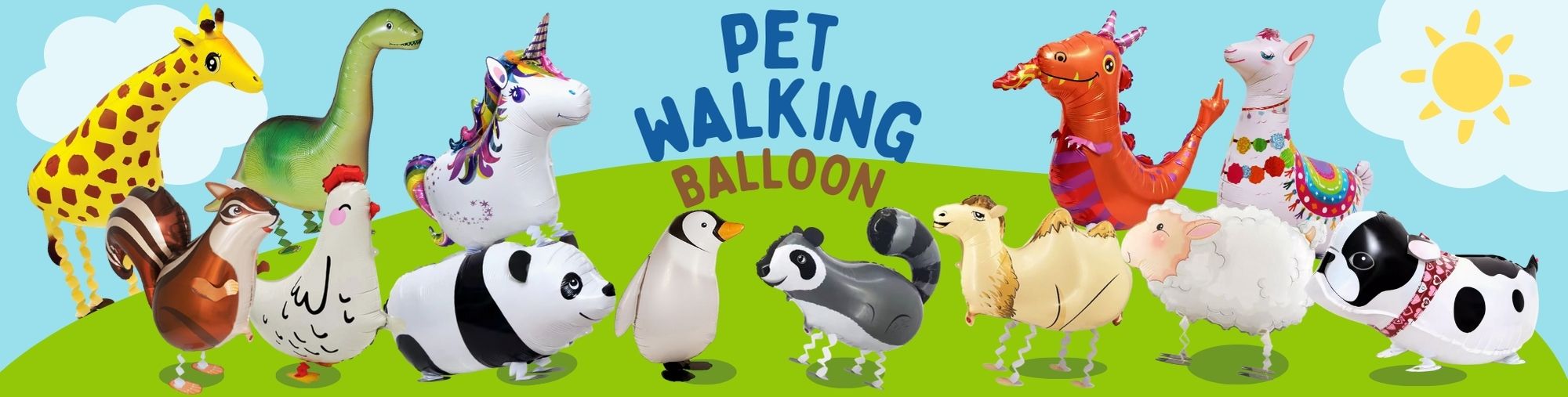 Walking Pet Balloon SALE Party Wholesale