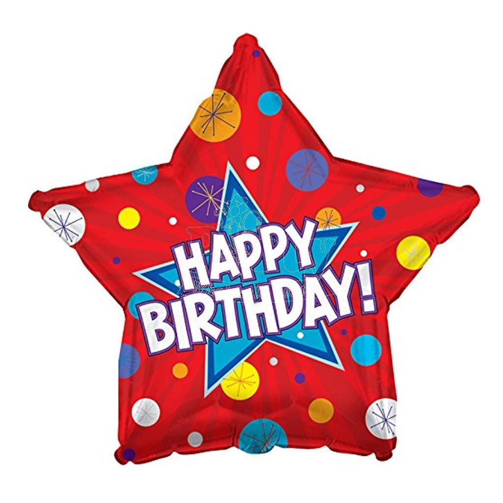 Happy Birthday Dynamic Balloon 18inch Party Wholesale