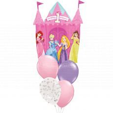 Disney Princess 1st Birthday Castle Balloon Party Package Party Wholesale