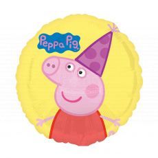 Peppa Pig Yellow Foil Balloon