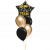 Happy New Year 2025 Star Balloon Set