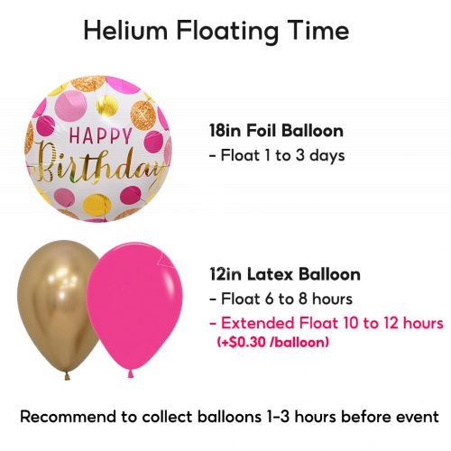 Helium Balloon Floating Time Party Wholesale