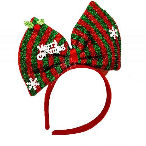 Christmas Bow Headband