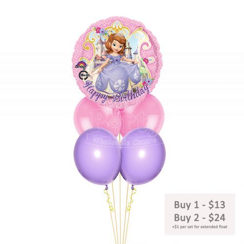 Princess Sofia Surprise Birthday Helium Balloon Party Supplies Singapore